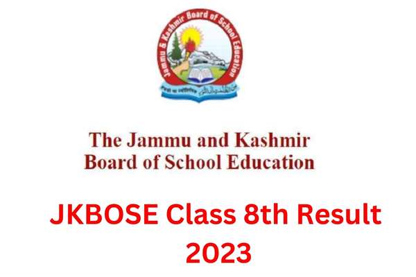 JKBOSE Class 8th Result 2023