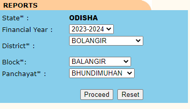 Odisha Nrega Job Card List 2023